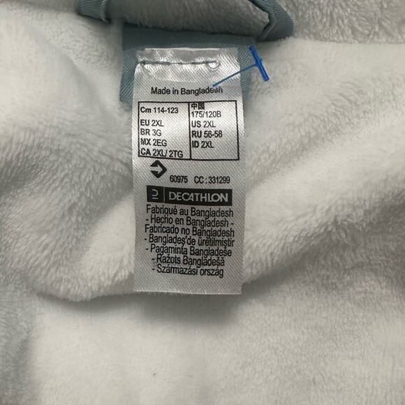 Quechua by Decathlon Light Blue Women’s Hooded Waterproof Winter Jacket - Picture 7 of 15